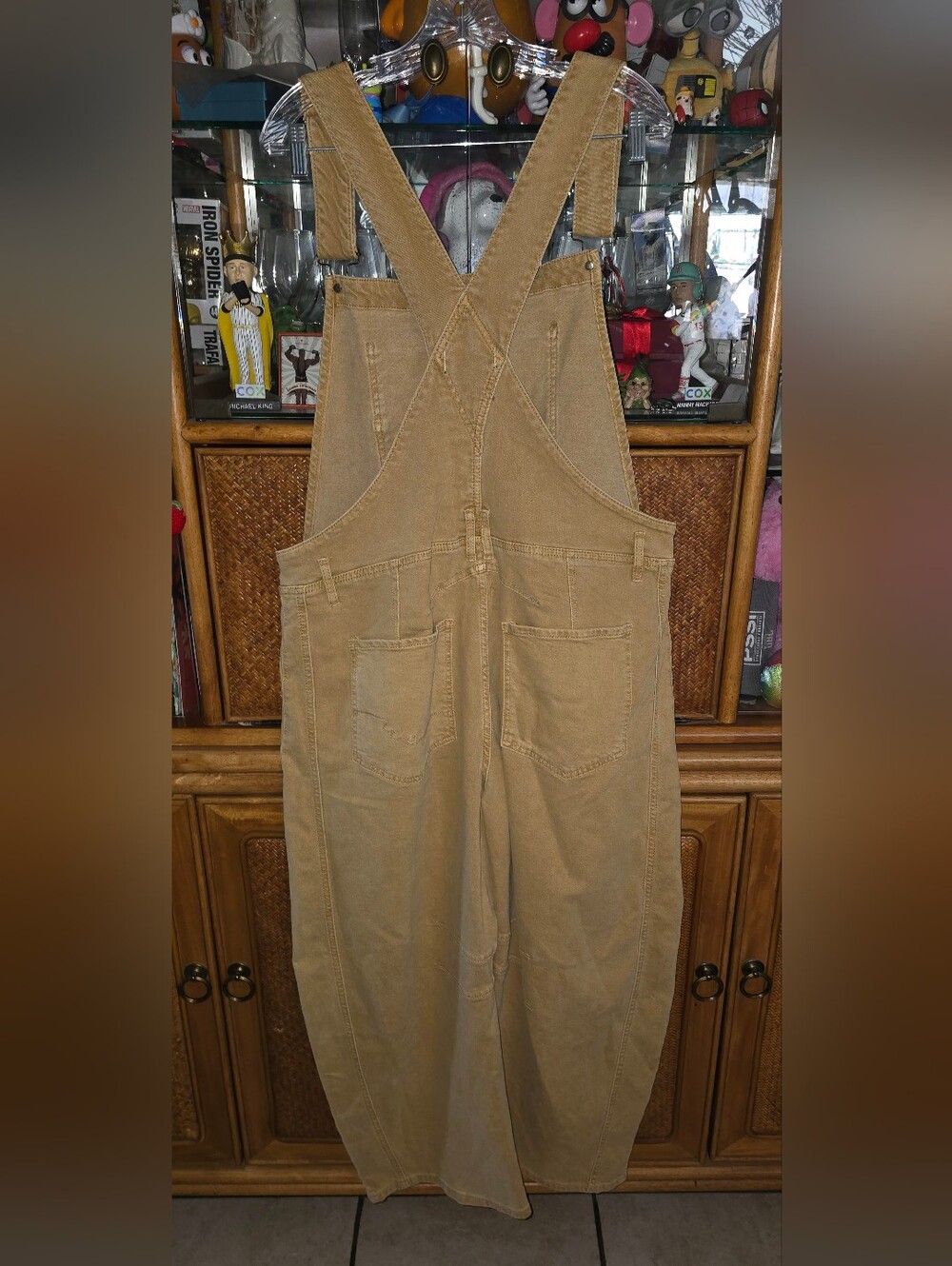 WE THE FREE PEOPLE GOOD LUCK BARREL OVERALLS - Picture 5 of 6